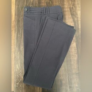 The Limited Exact Stretch Dress Pants Size 0 Navy Pinstriped